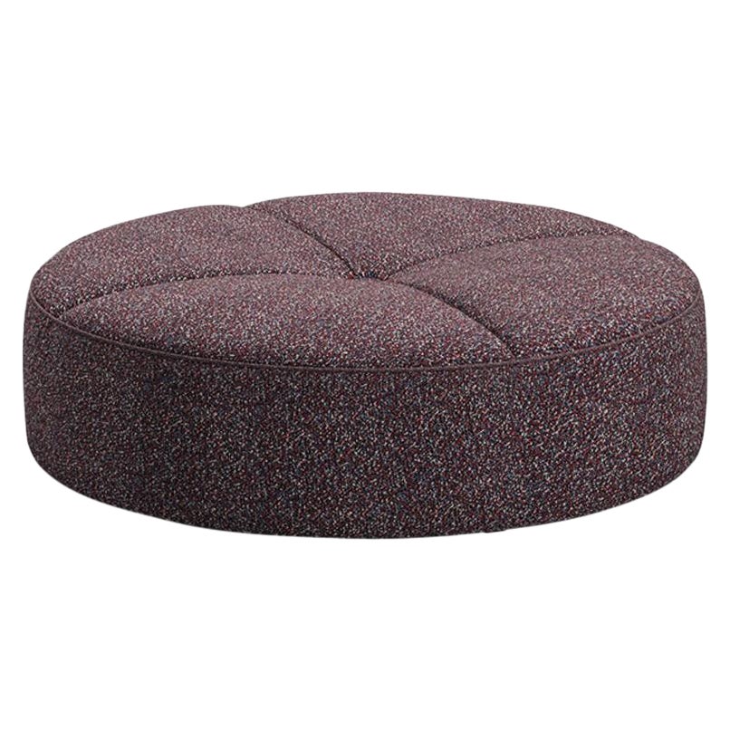 Rodolfo Dordoni ''Sail Out' Outside Ottoman, Metal, Teak and Fabric by Cassina