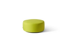 Rodolfo Dordoni Sail Outdoor Pouf, Wood & Recycled PET, Modern Design