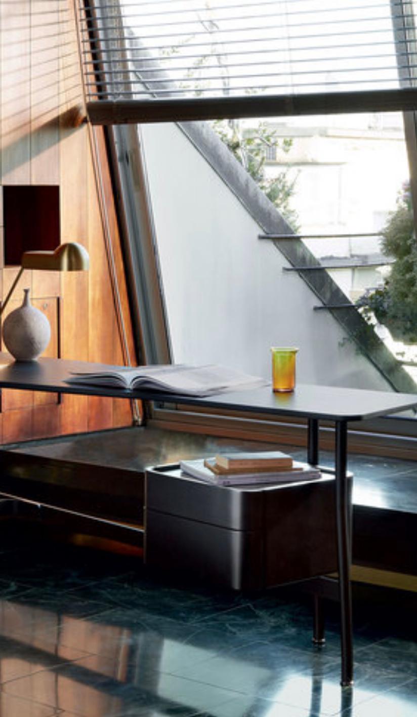 Rodolfo Dordoni Sled Desk Table For Cassina For Sale 4