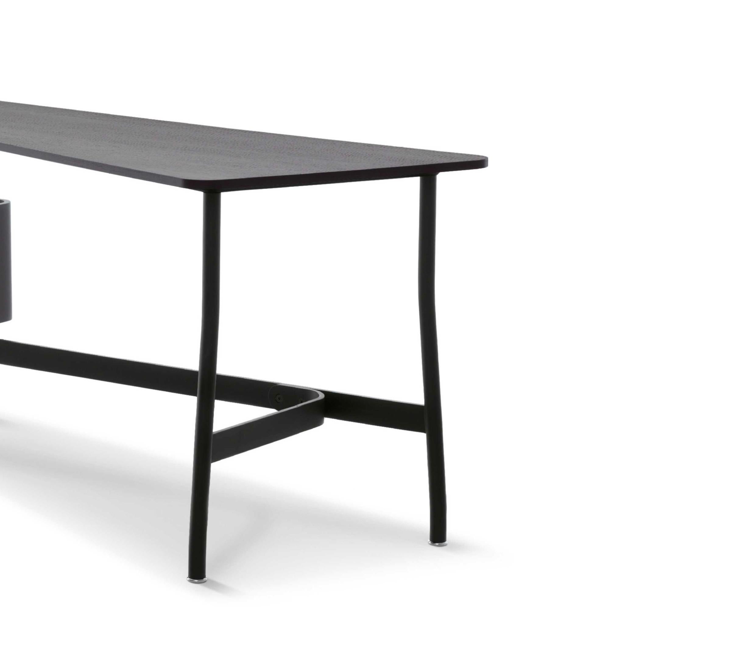 Mid-Century Modern Rodolfo Dordoni Sled Desk Table For Cassina For Sale