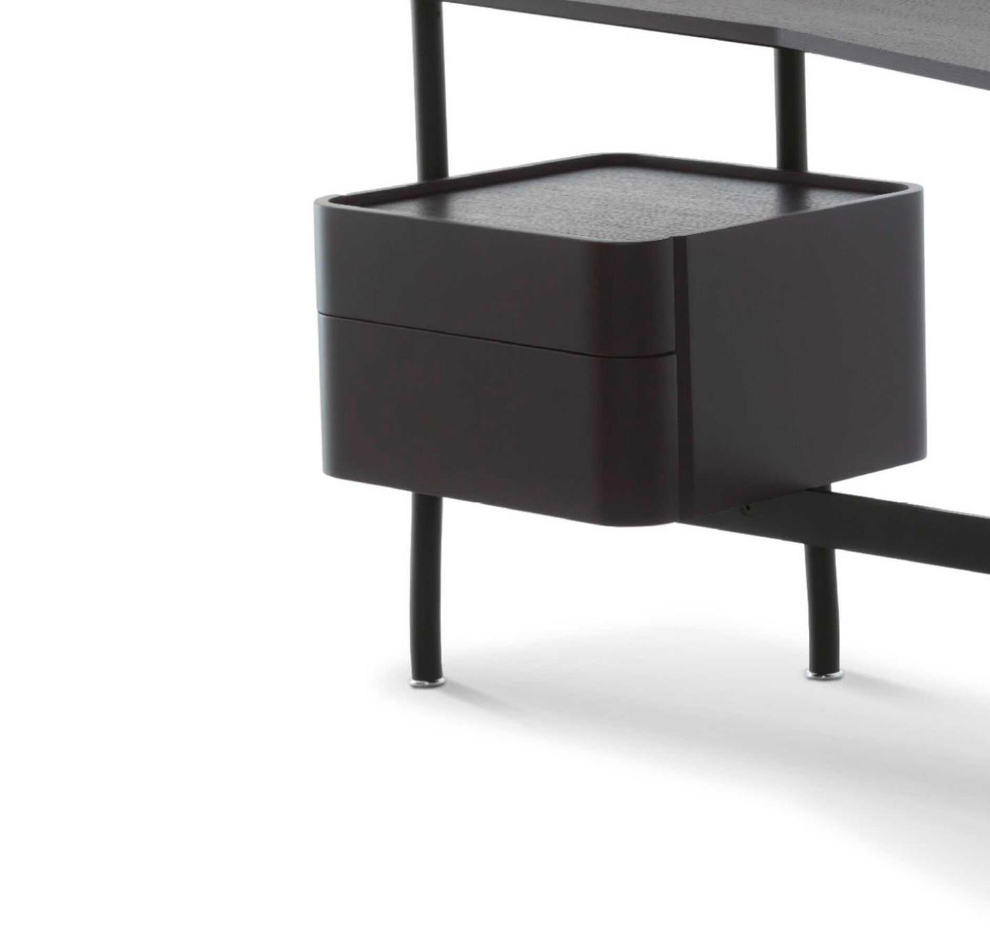 Contemporary Rodolfo Dordoni Sled Desk Table For Cassina For Sale