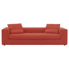 Rodolfo Dordoni Kleines Sofa Cuba 25:: gepolstert in Stoff oder Leder:: Cappellini