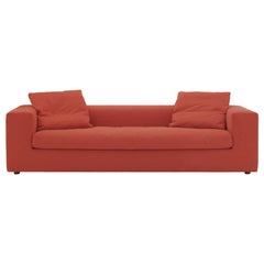 Kleines Cuba 25-Sofa, gepolstert mit rotem Held von Cappellini, von Roter Dordoni