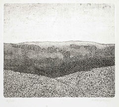 Winter Foreboding - Etching by Rodolfo Margheri - 1964