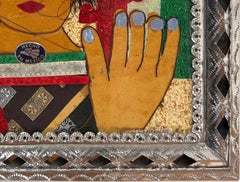 untitled (Double Portrait) — Mixed Media Collage by Rodolfo Morales