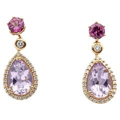 RODOLIT Earrings in Gold and Diamonds