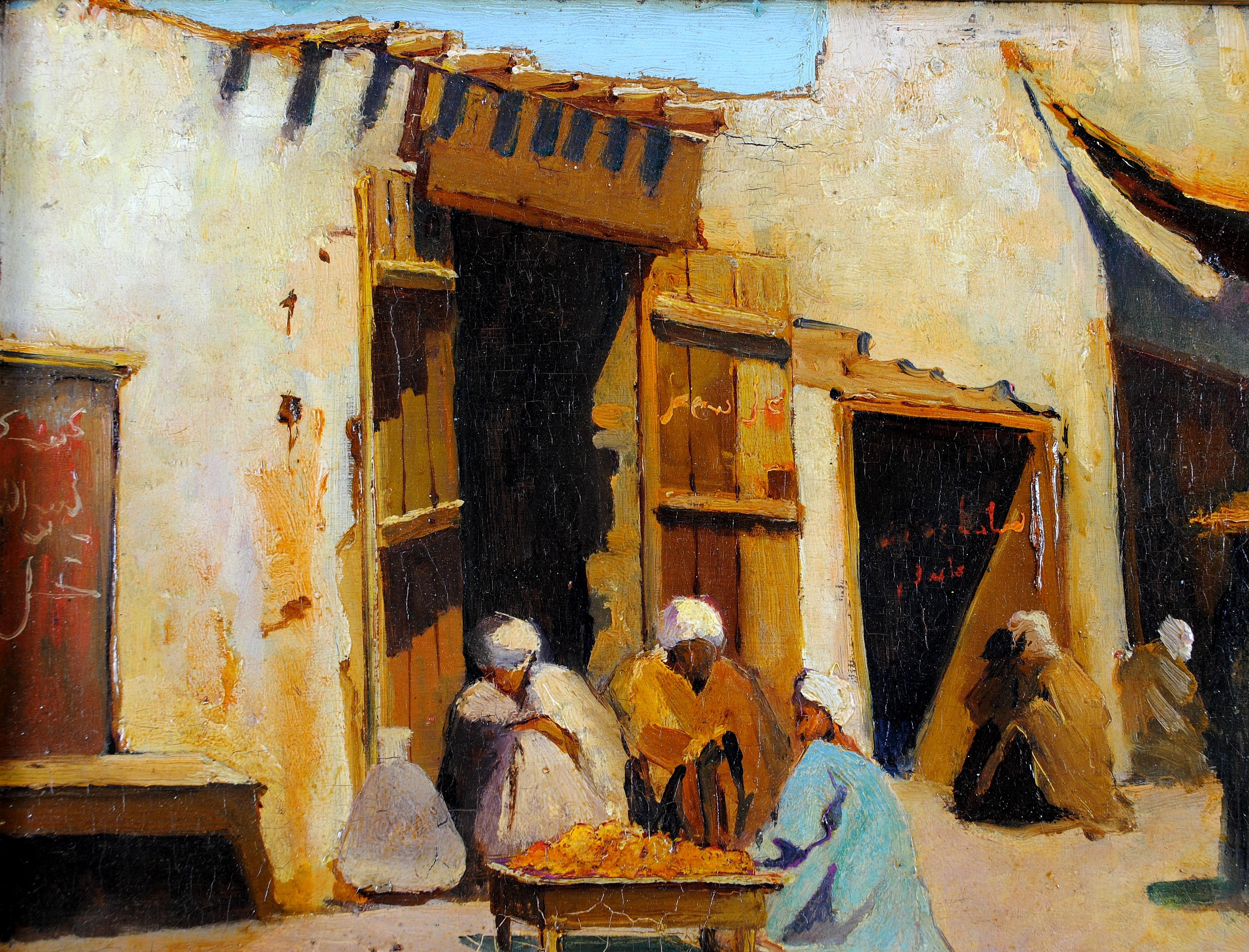 paesaggio orientale per presepe