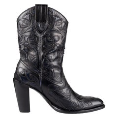 Rodolphe Menudier Texan Boots - 
10s