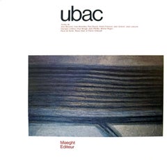 1970 Nach Rodolphe Raoul Ubac 'Maeght Editeur' Abstraktes braunes Buch, 1970