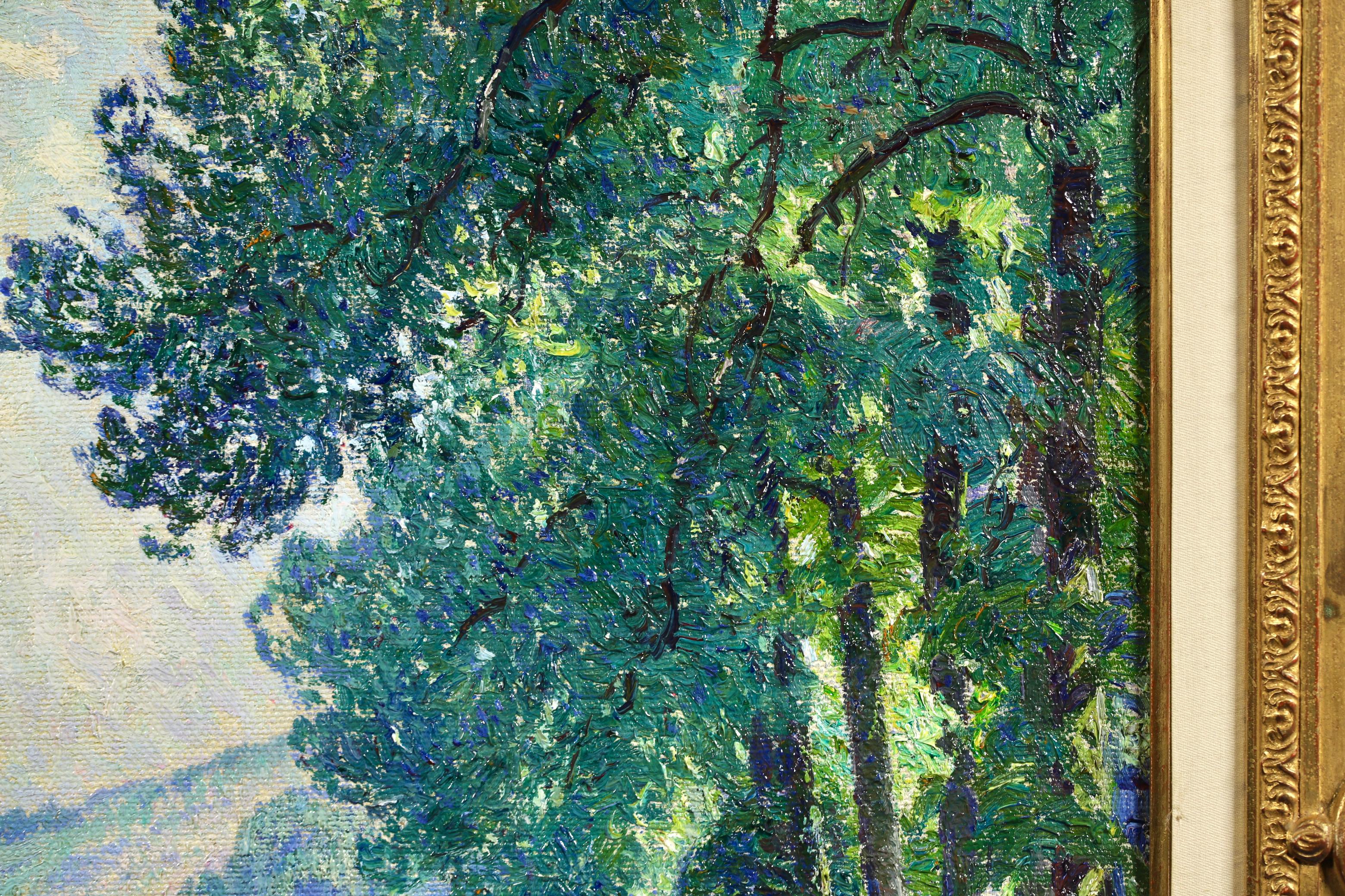 Sommer auf dem Meuse – Painting von Rodolphe Wytsman