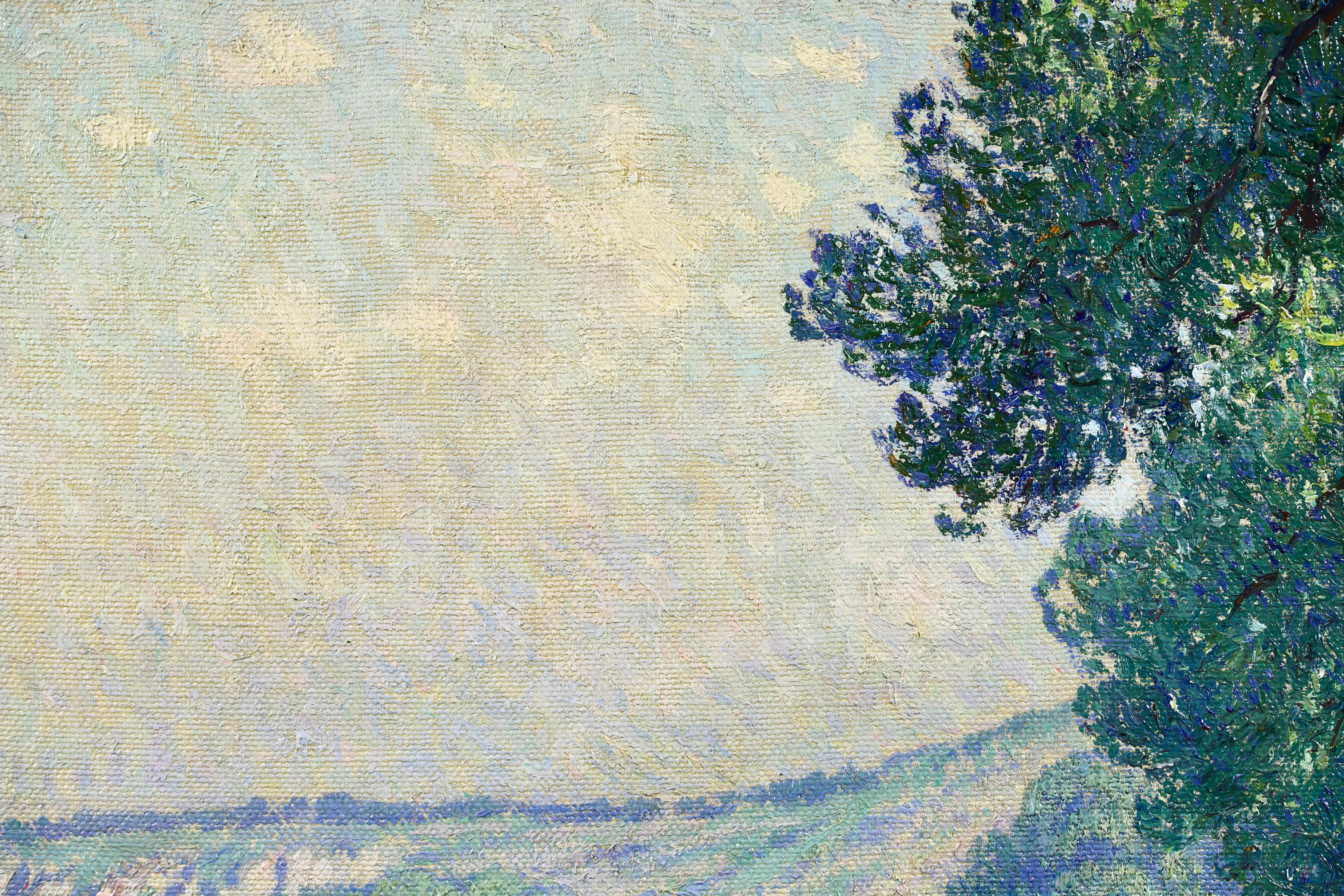 Sommer auf dem Meuse (Post-Impressionismus), Painting, von Rodolphe Wytsman