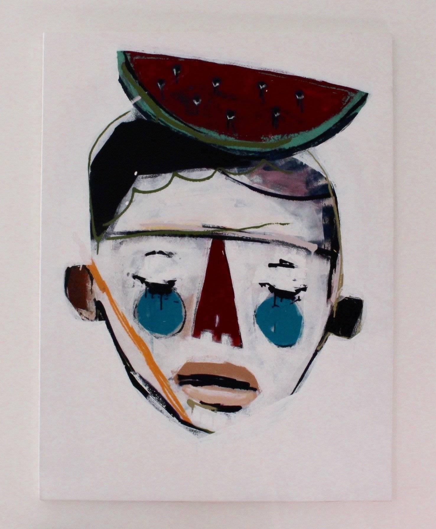 Rodrigo Branco, 'Boy With Watermelon', Contemporary Street / Graffiti Art, 2014 2