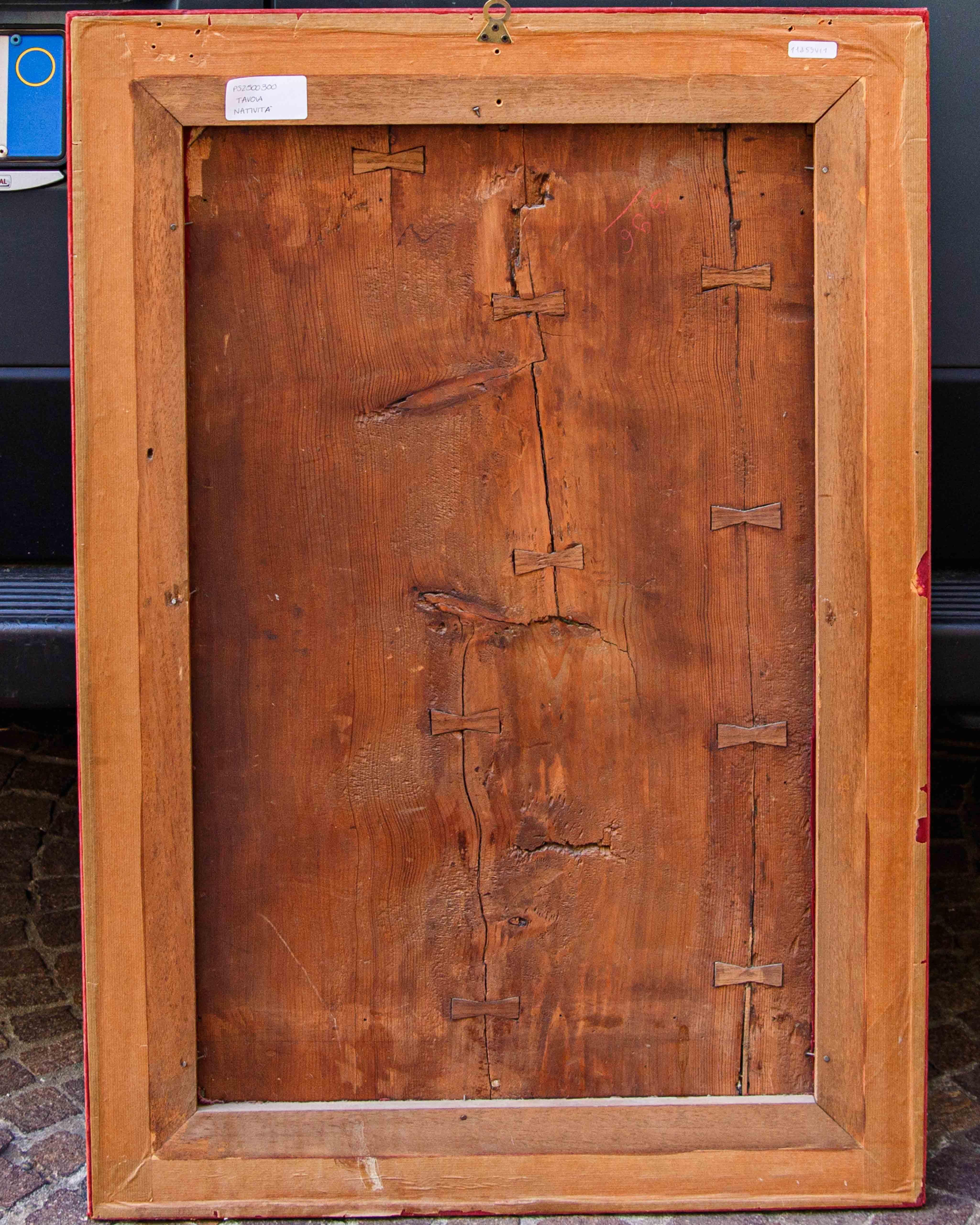 Cerchia di Rodrigo de Osona il Vecchio (Valencia, 1440 – 1518), Natività For Sale 11