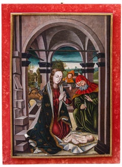 Cerchia di Rodrigo de Osona il Vecchio (Valencia, 1440 – 1518), Natività