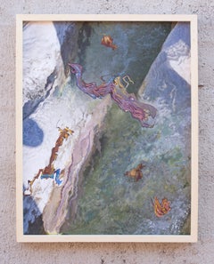 Sin título V. Pintura. De la serie Medium - Tiempo de pantalla