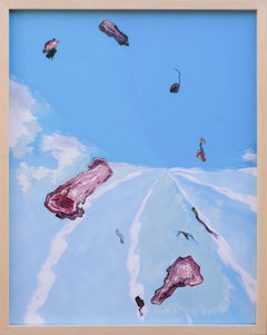 Sin título VI. Pintura. De la serie Medium - Tiempo de pantalla