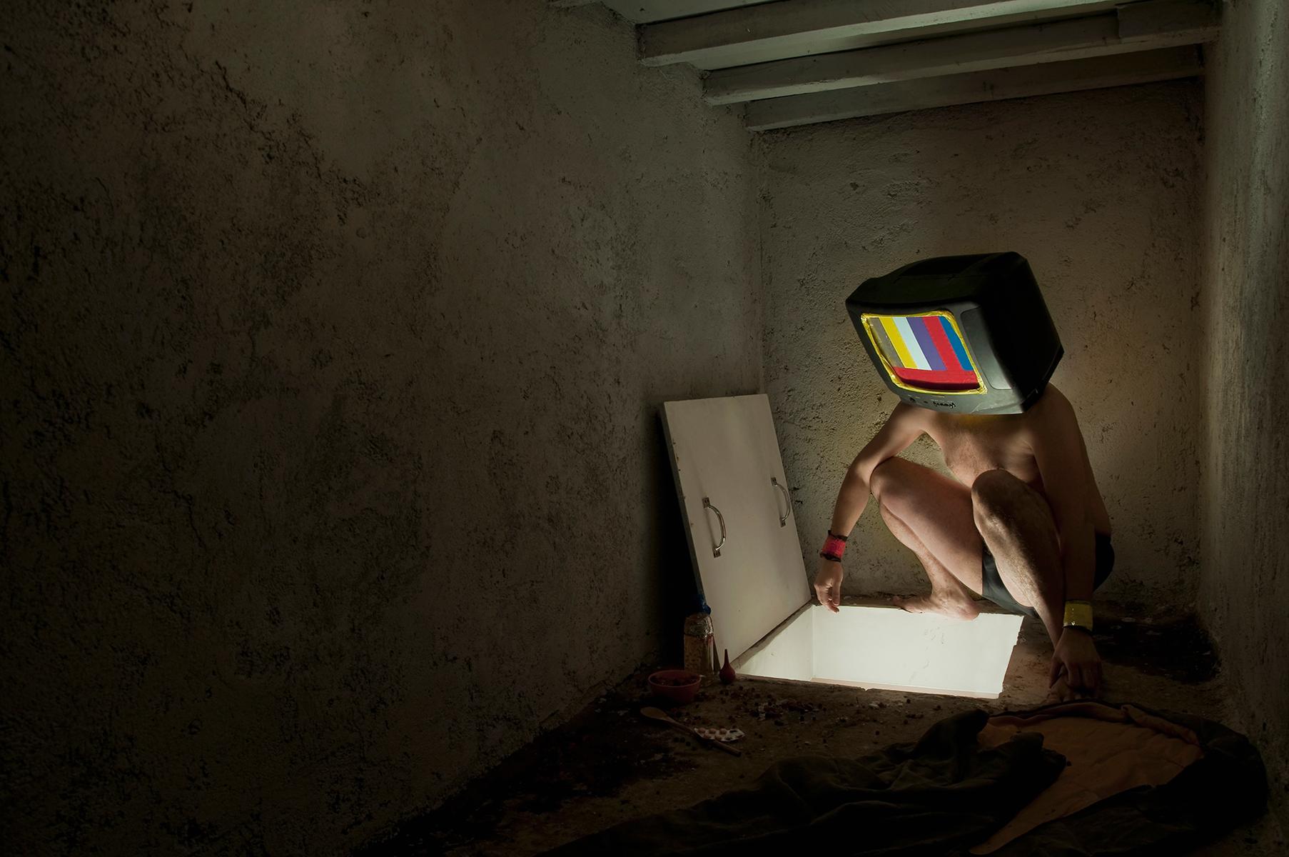 TV II. From the series Ser Cosa, Color Photograph