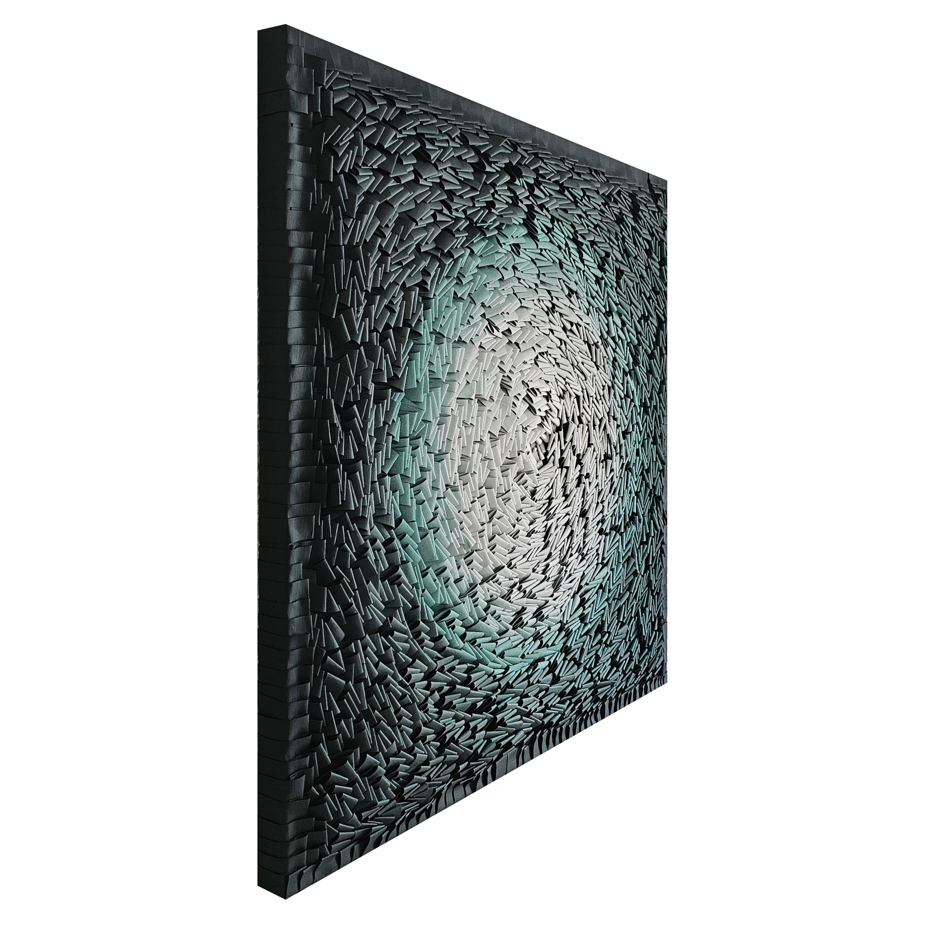 Ecos of Light (Kinetisch), Mixed Media Art, von Rodrigo Franzao