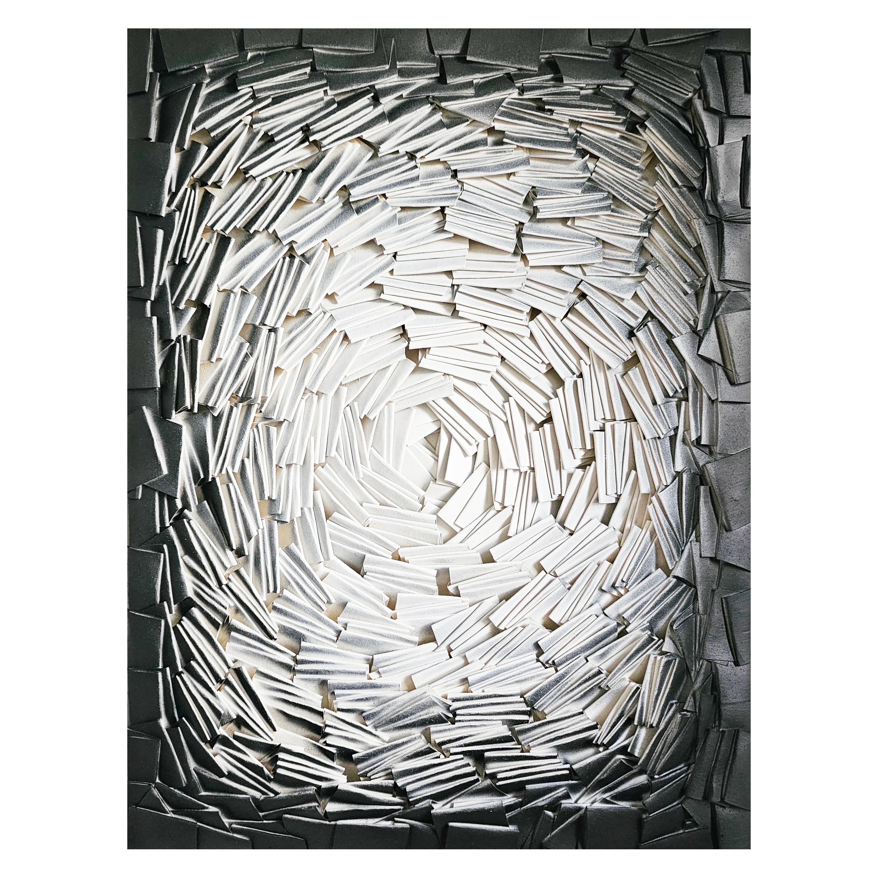 The Kiss - Kinetic Mixed Media Art by Rodrigo Franzao