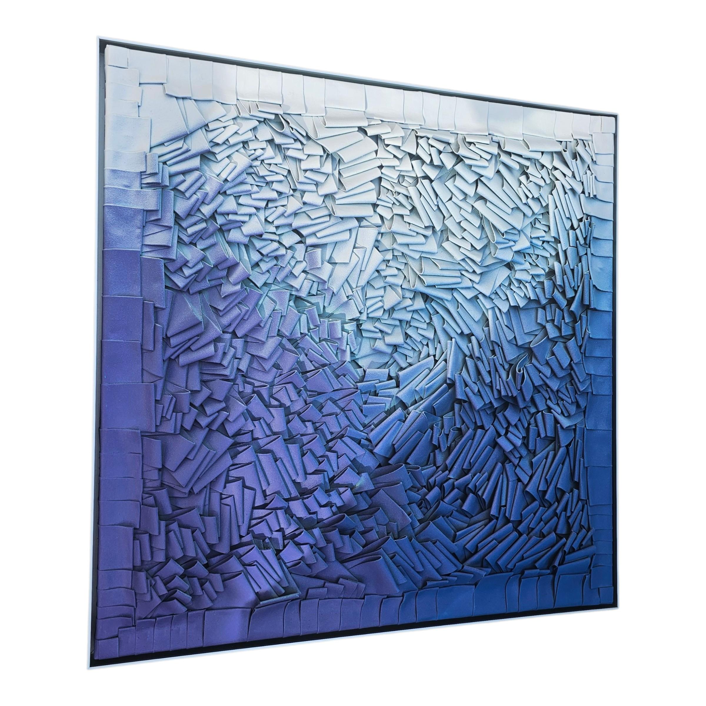 Fragments of Serenity - Kinetic Painting by Rodrigo Franzao