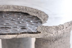 Rodrigo Pinto Grande table d'appoint de la série Tierras Hipnóticas, Chili, 2020.