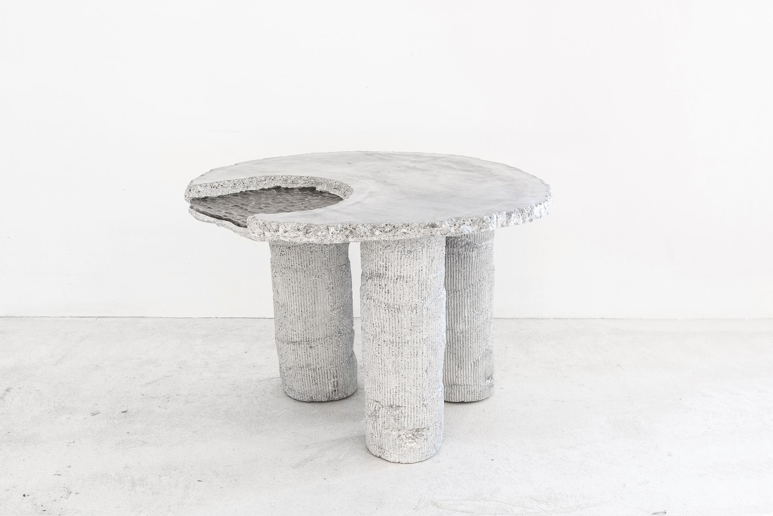 Chilean Rodrigo Pinto Big Side Table from the Series “Tierras Hipnóticas”, Chile, 2020 For Sale