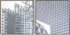 Estructura Gradual e Esfera Cubos 2. Dalla serie Illusioni della linea