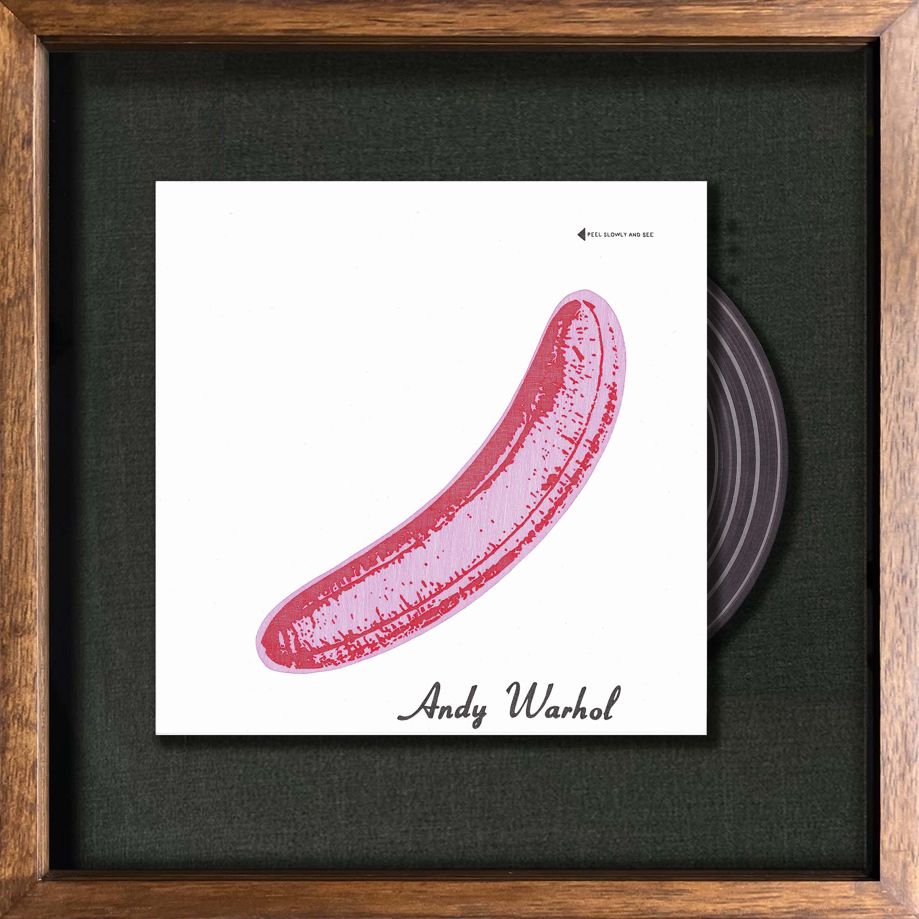 Velvet Underground Red and Yellow Diptych - Print by Rodrigo Spinel 