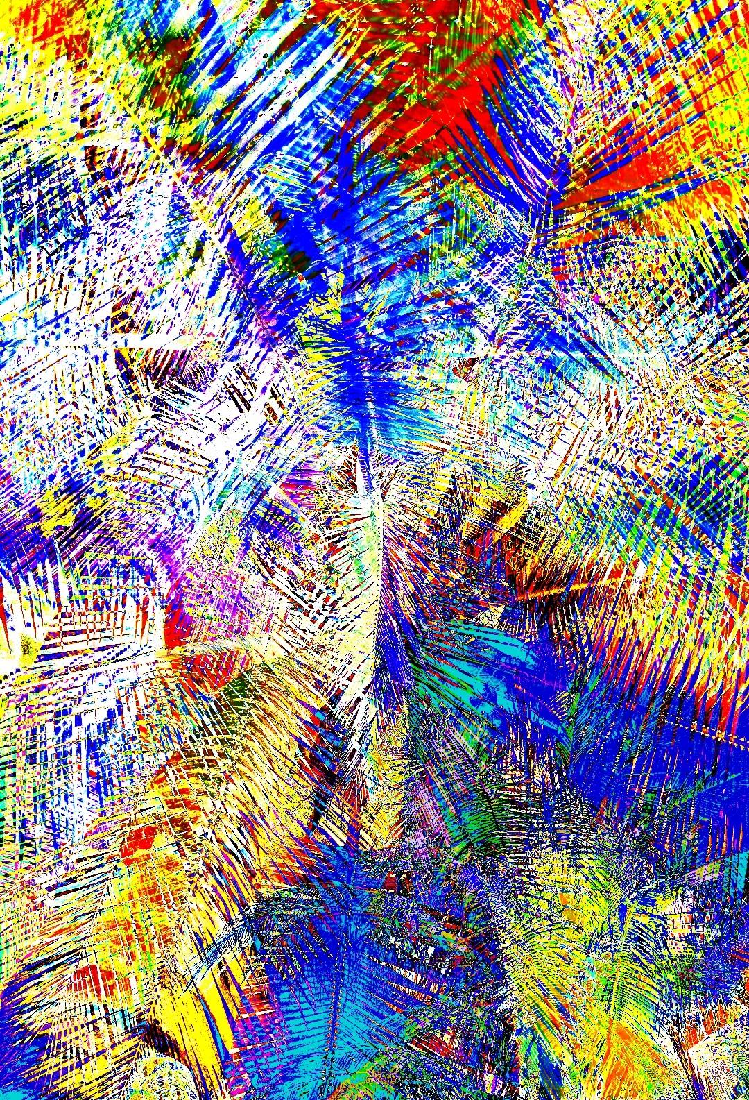Abstract Photograph di Rodrigo Tamayo - Il calore del coco