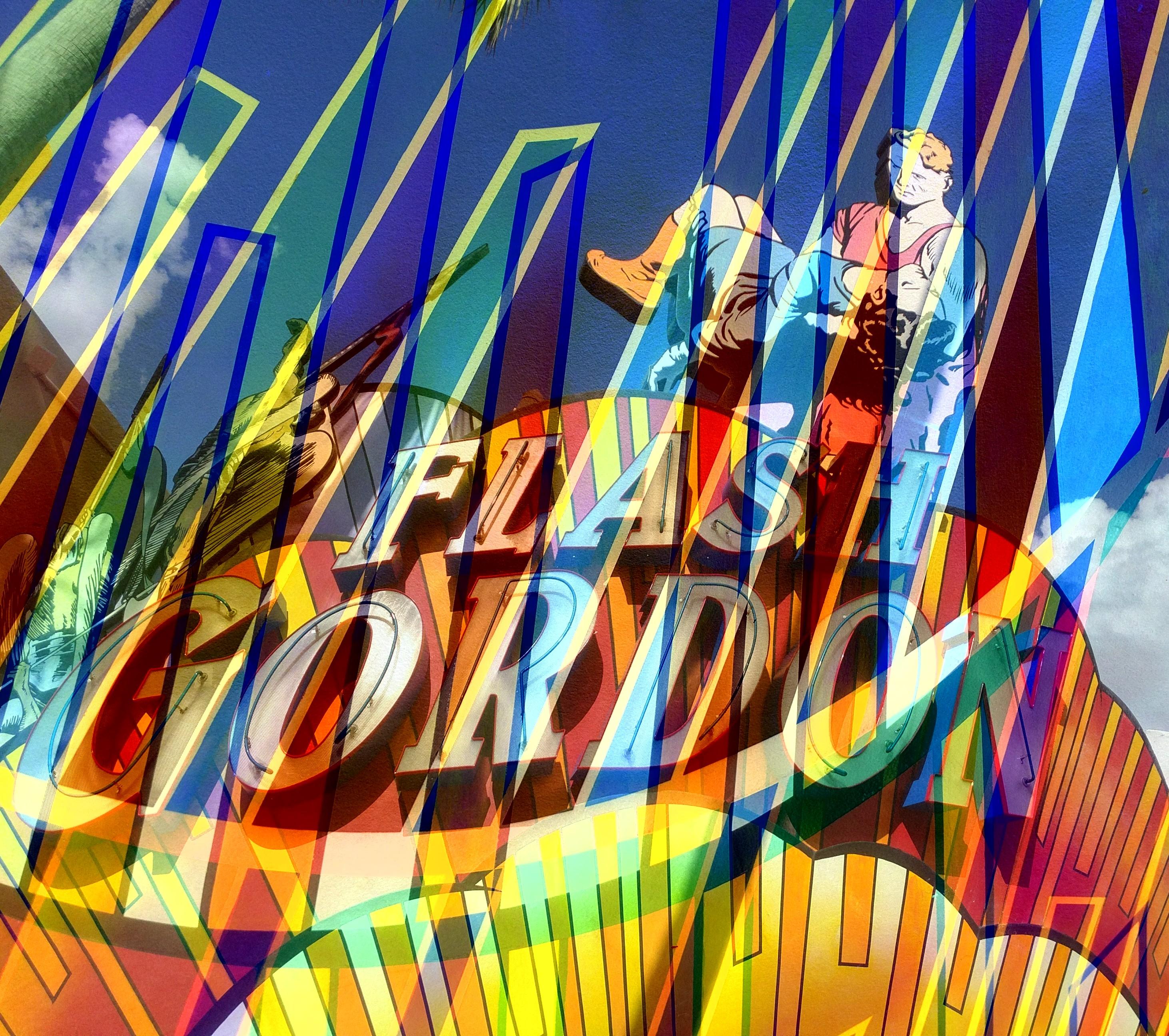 Rodrigo Tamayo Abstract Photograph – Flash Gordon