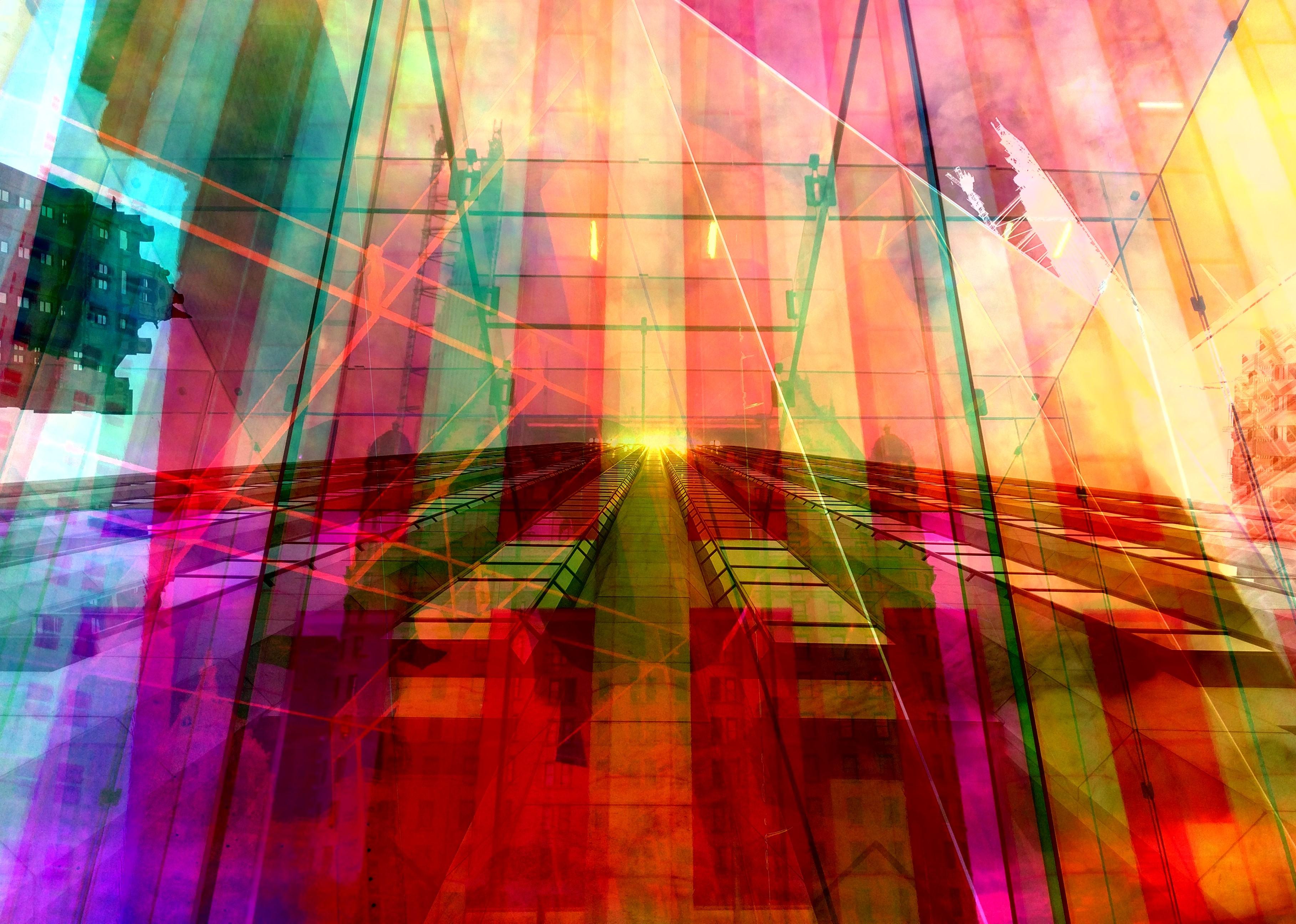 Abstract Photograph de Rodrigo Tamayo - Puente de la Luz