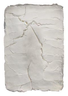 Ragisména series White M1, Abstract Sculpture