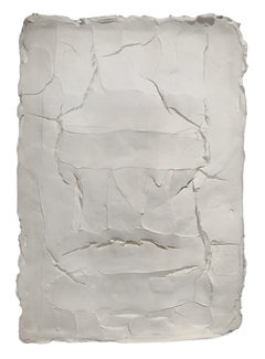 Ragisména series White M2, Abstract Sculpture