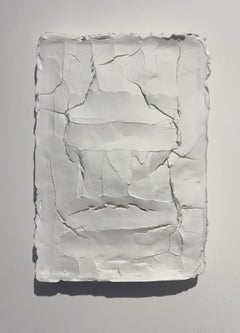 Ragisména Serie Weiß M2 und M1, Diptychon, Abstrakte Skulptur