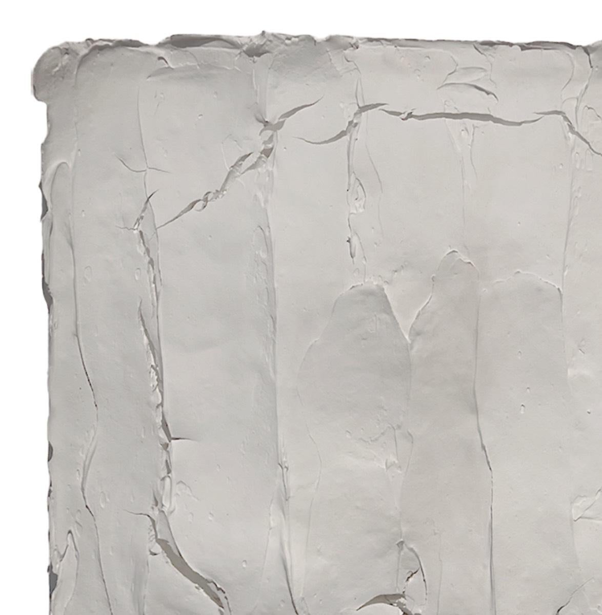 Série Ragisména Blanc M3, Sculpture abstraite - Abstrait Mixed Media Art par Rodrigo Zuliani Hauck Zampol