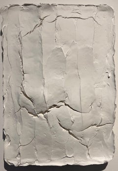 Ragisména series White M3, Abstract Sculpture 