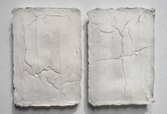 Ragisména serie Blanco M3 y M4, Díptico, Escultura Abstracta