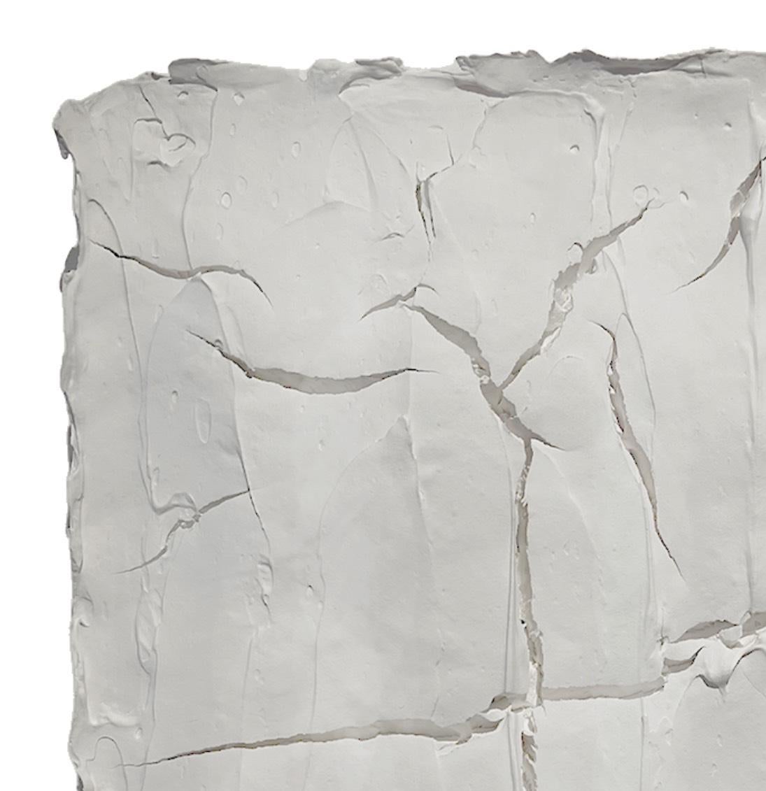 Ragisména series White M4, 2024  by Rodrigo Zampol
From Ragisména Series
Plaster on canvas
Dimensions: 30 cm H x 20 cm W
Weight: 3 kg
Unique piece

Signed on the back
The piece has a certificate of authenticity

Ragisména Series
The Ragisména