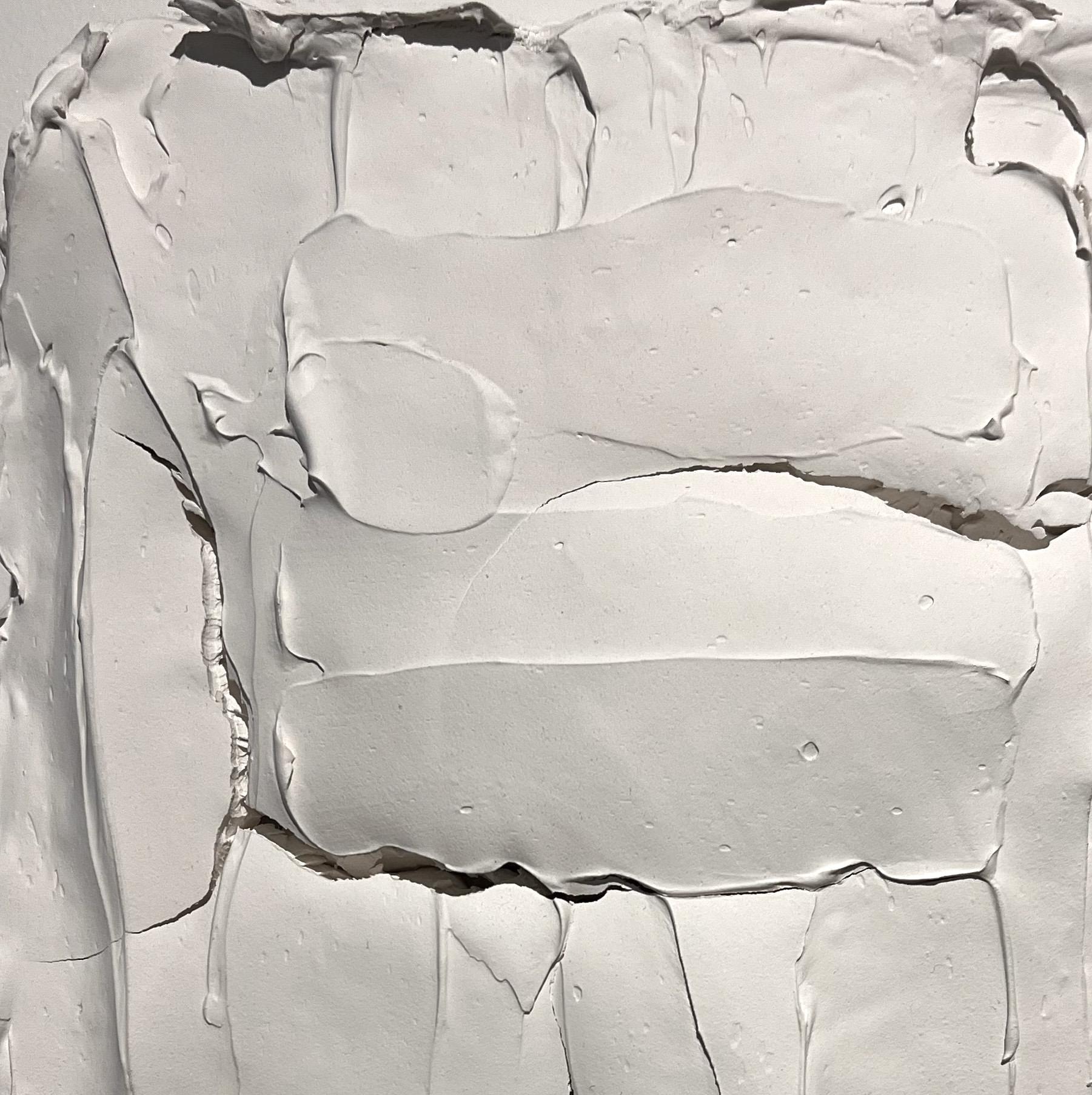 Ragisména series White M6, Sculpture murale abstraite  en vente 1