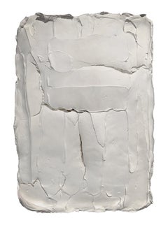 Ragisména series White M6, Abstract Wall Sculpture