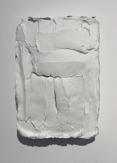 Ragisména serie Blanco M6 y M5, Díptico, Escultura Abstracta