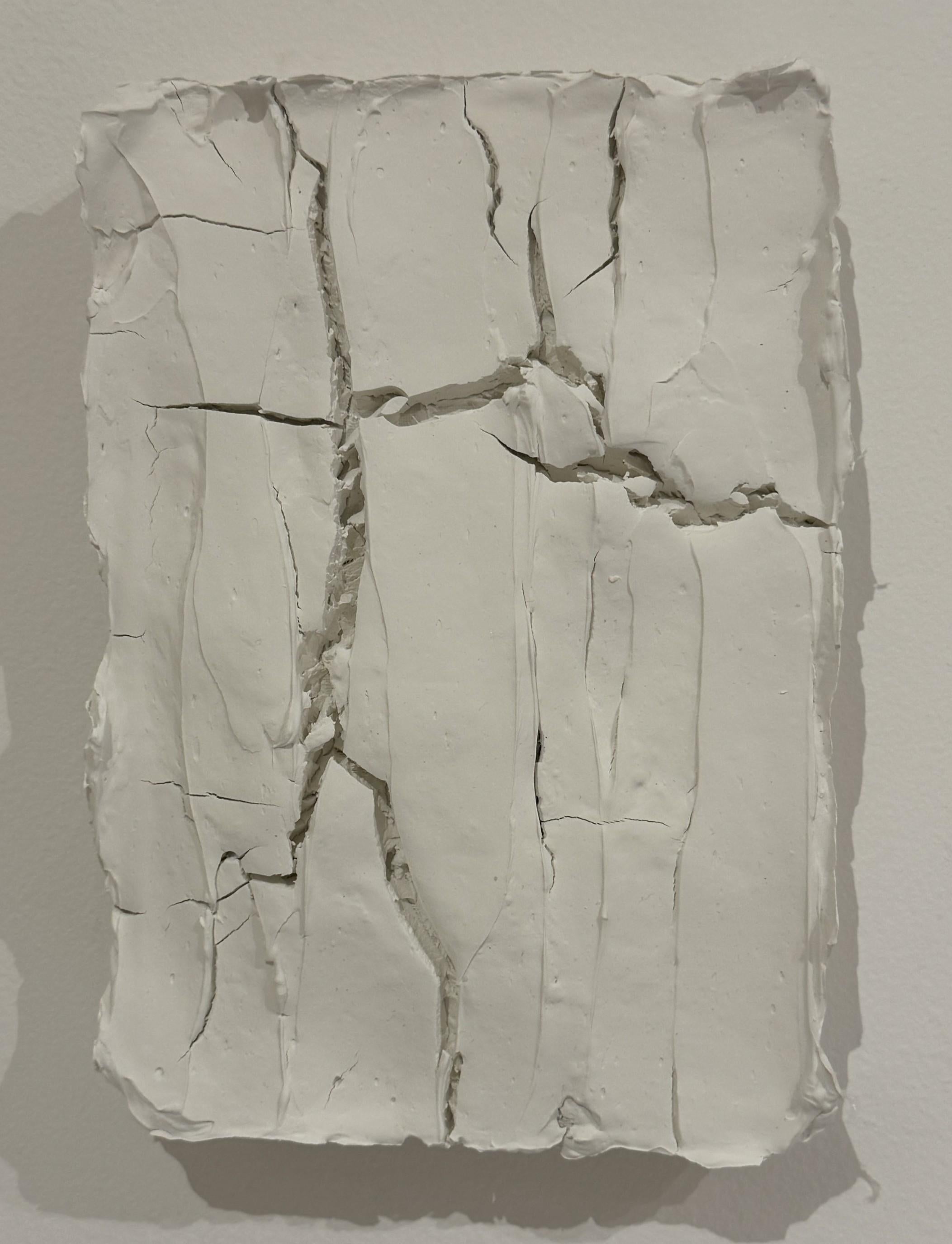 Ragisména series White M7, Abstract Wall Sculpture