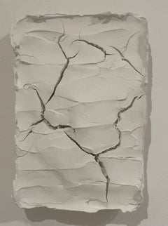 Ragisména series White M8, Abstract Wall Sculpture
