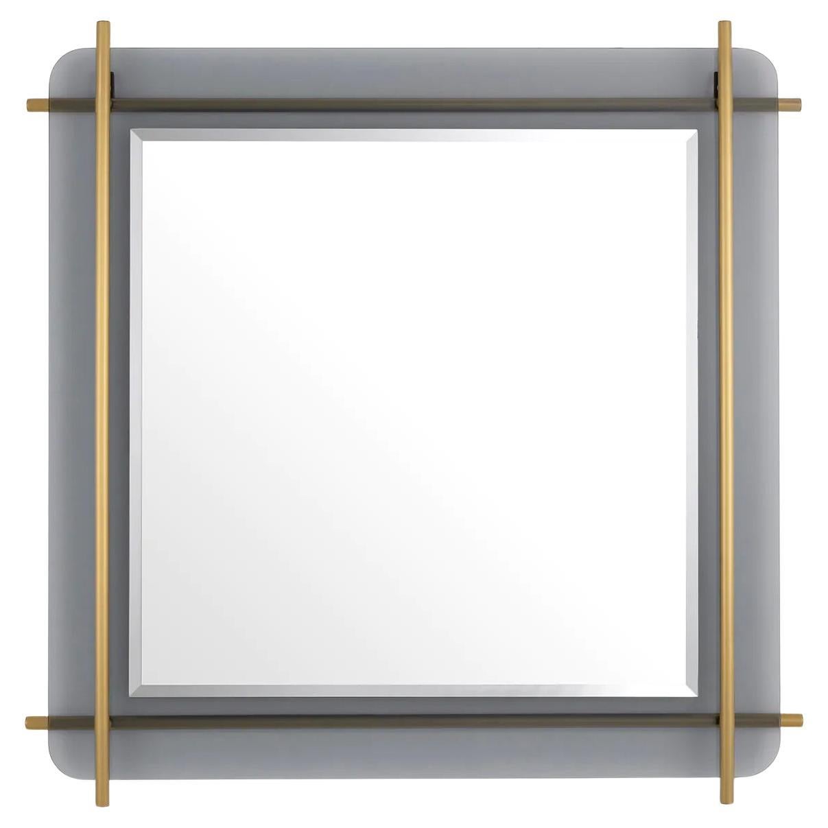 Rods Square Mirror For Sale