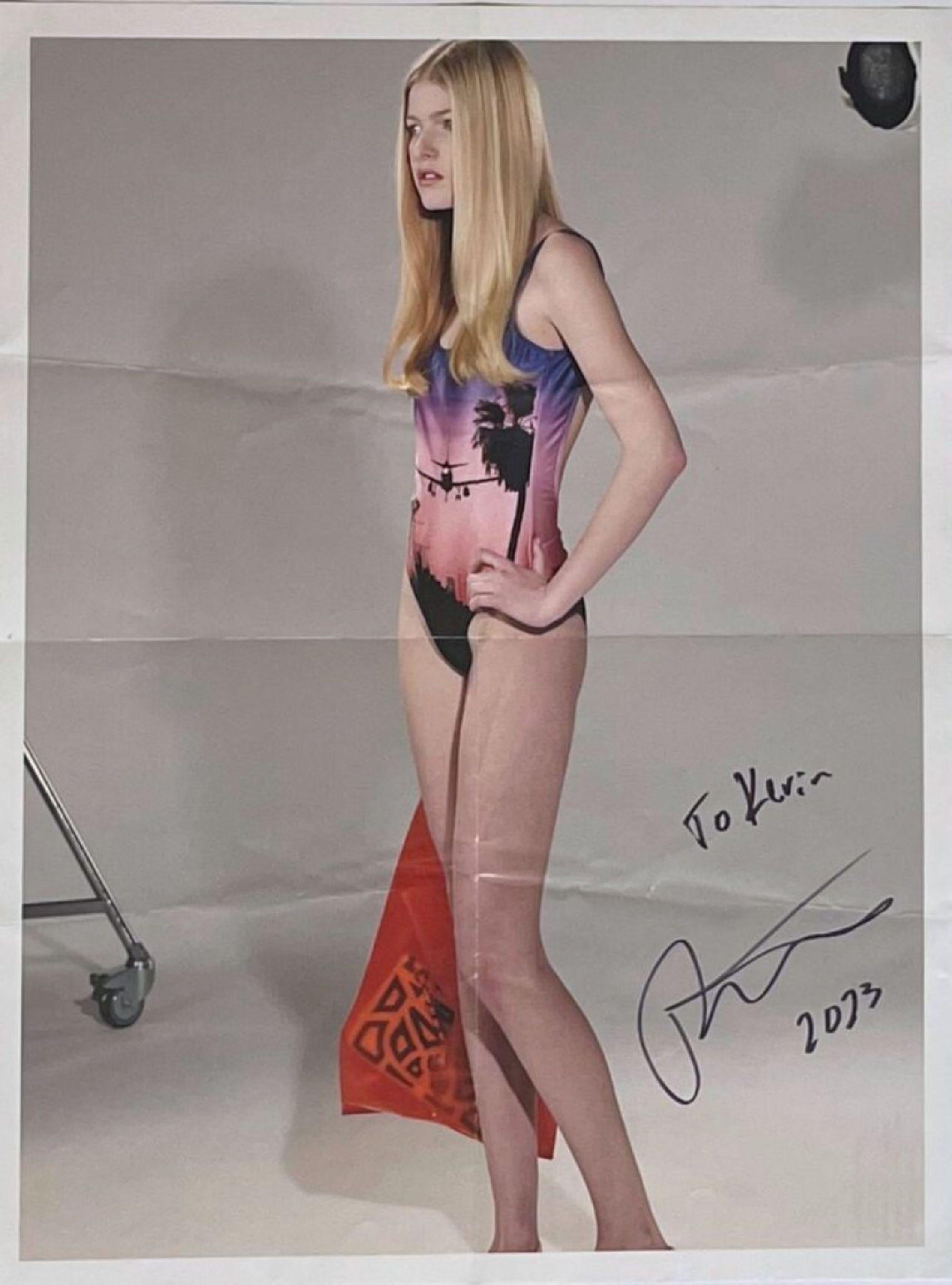 Le Luxe II BHGG, cartel de Gagosian (firmado a mano, fechado e inscrito por Roe Ethridge)