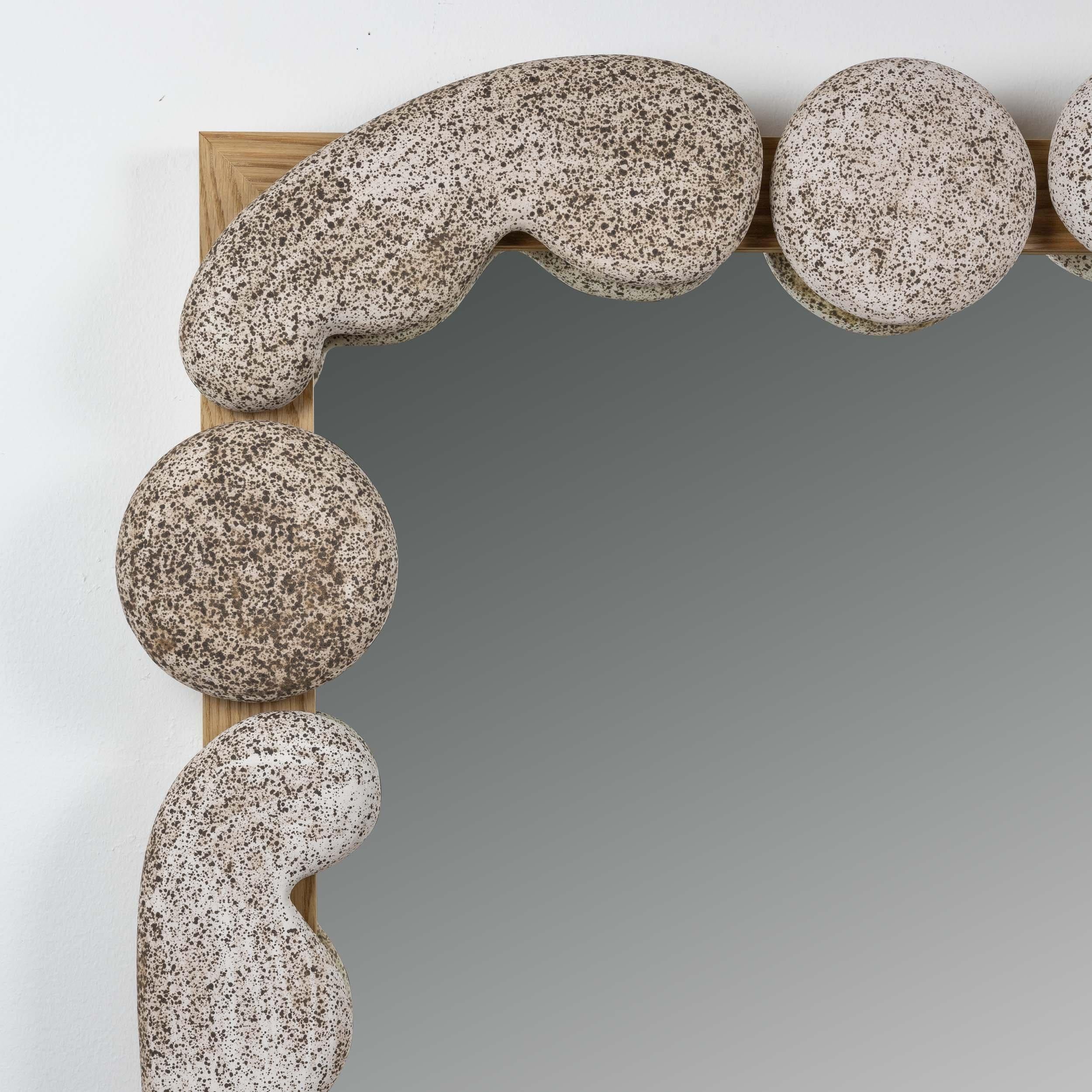 Modern Roebling Wall Mirror For Sale