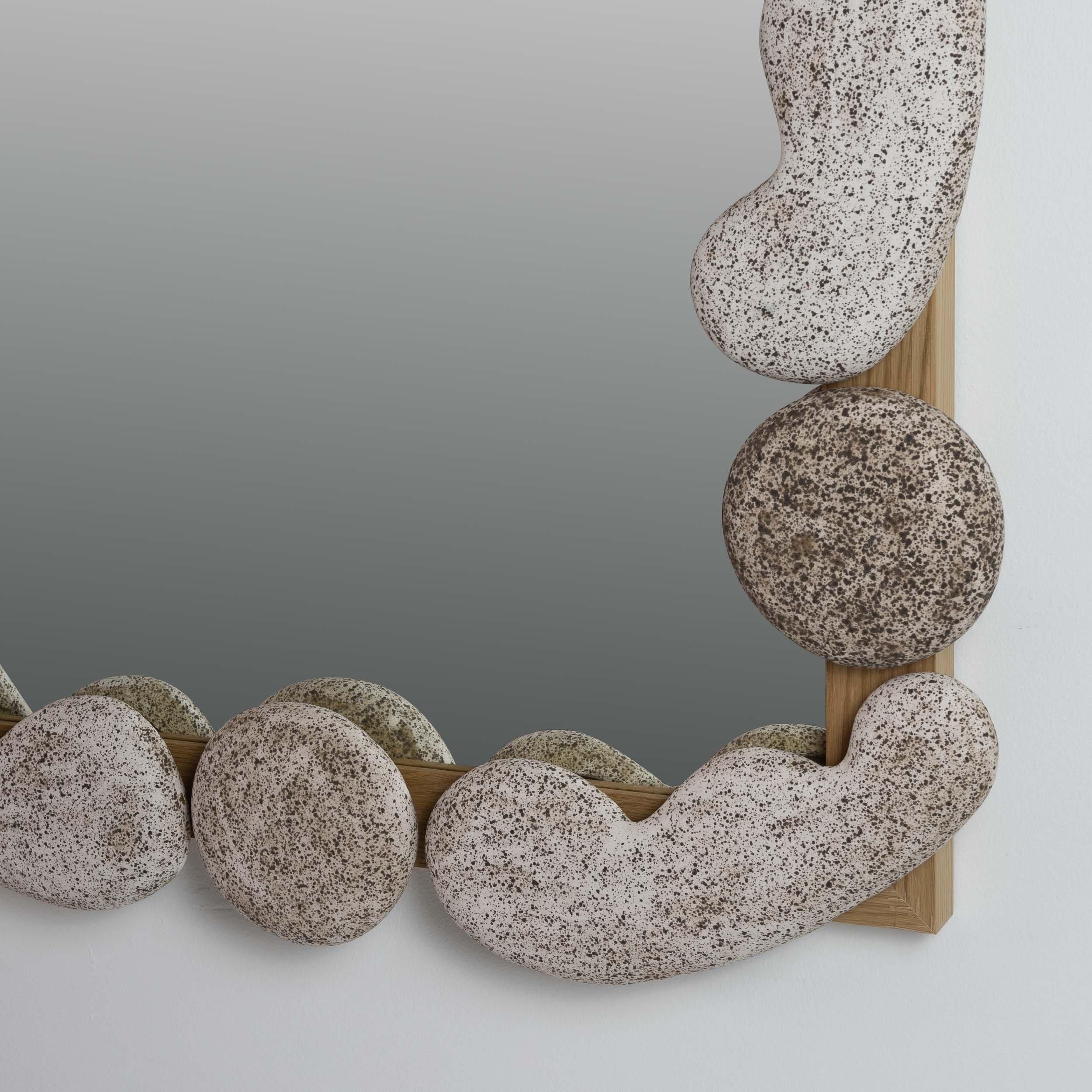 American Roebling Wall Mirror For Sale