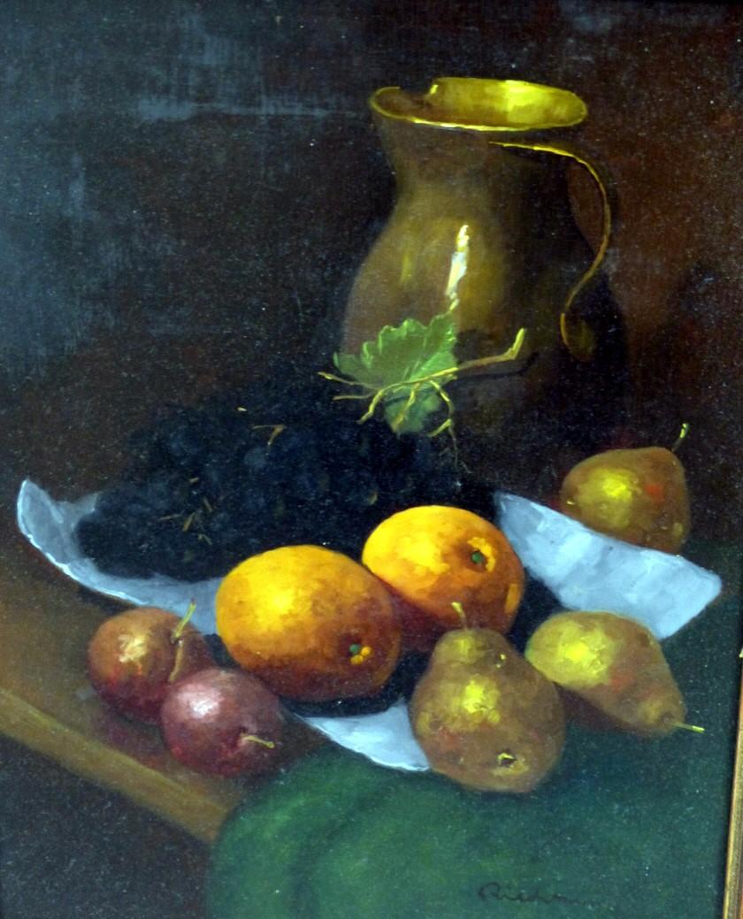 Sans titre - [Nature morte aux fruits variés] - PAIRE (2) en vente 1
