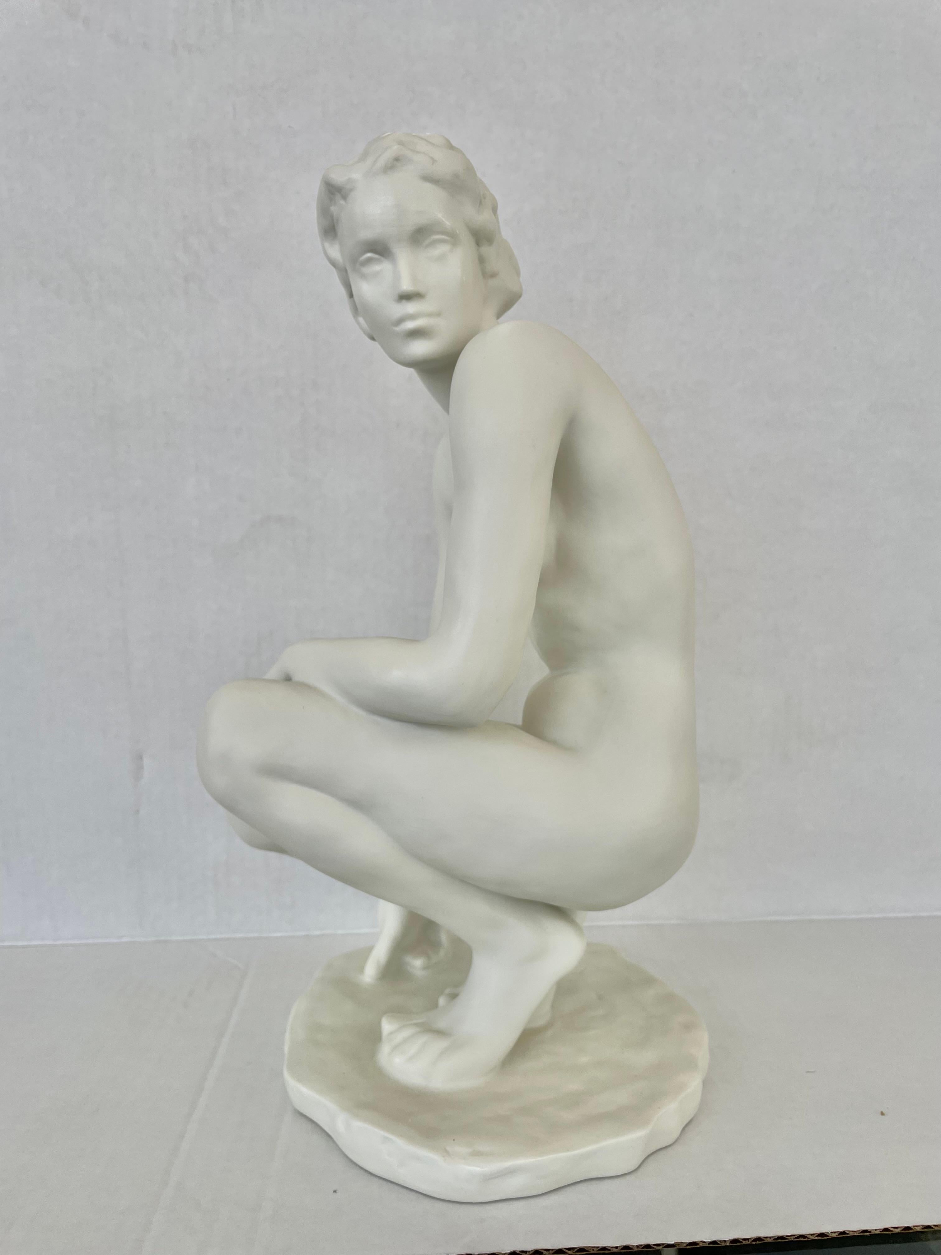 Art Deco Roenthal Figure of a Nude Female 
