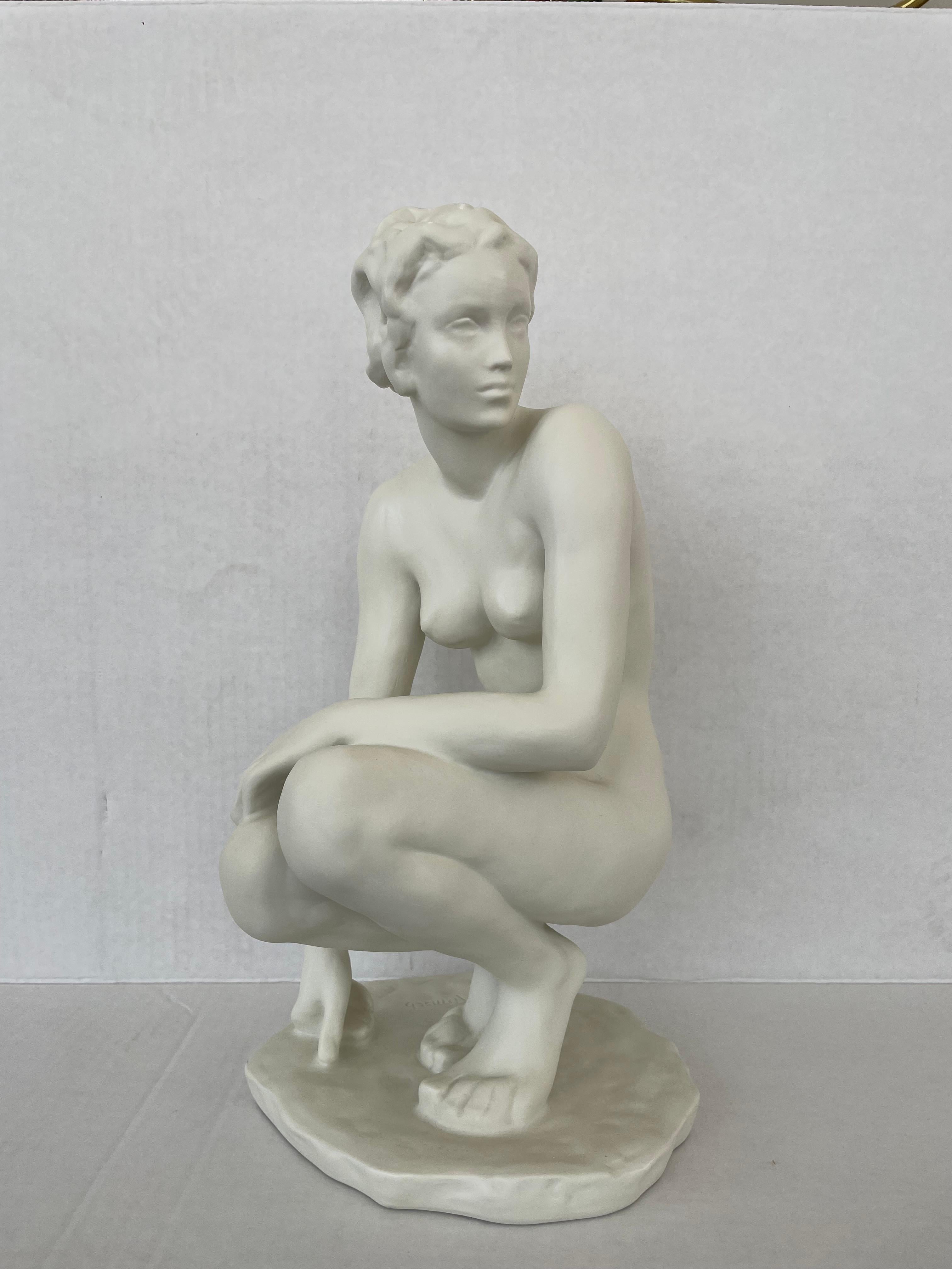 20th Century Roenthal Figure of a Nude Female 